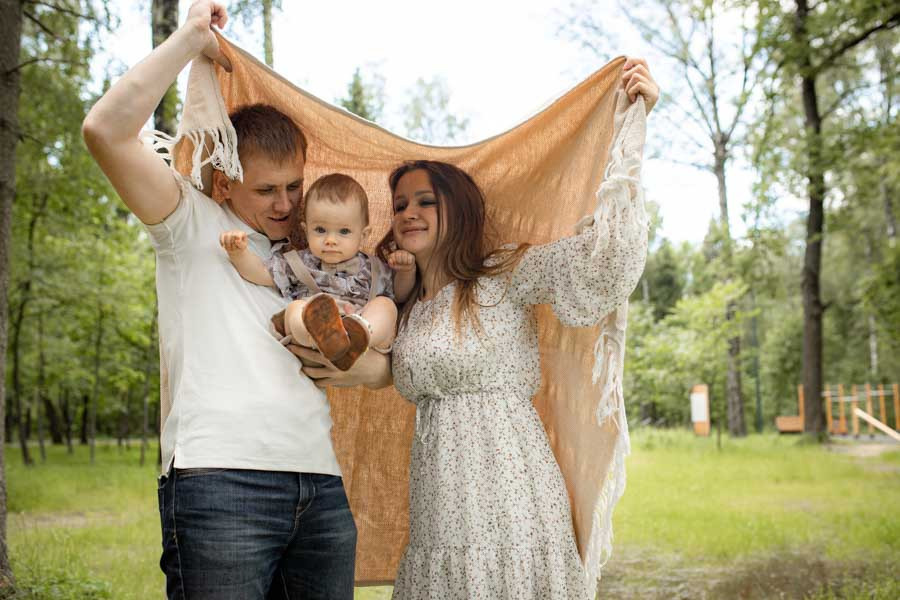 Семейная прогулка в Ольгинском парке. Фотограф в Железнодорожном и Балашихе