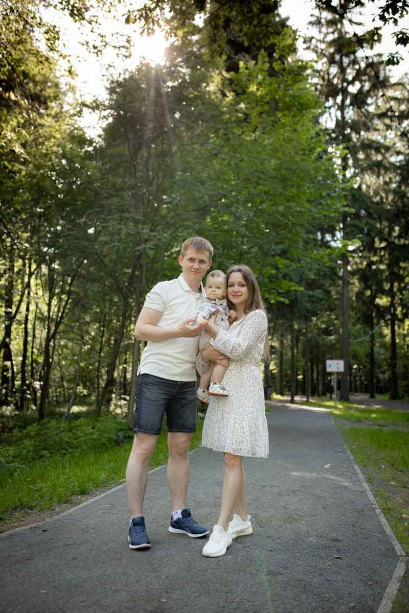 Семейная прогулка в Ольгинском парке. Фотограф в Железнодорожном и Балашихе