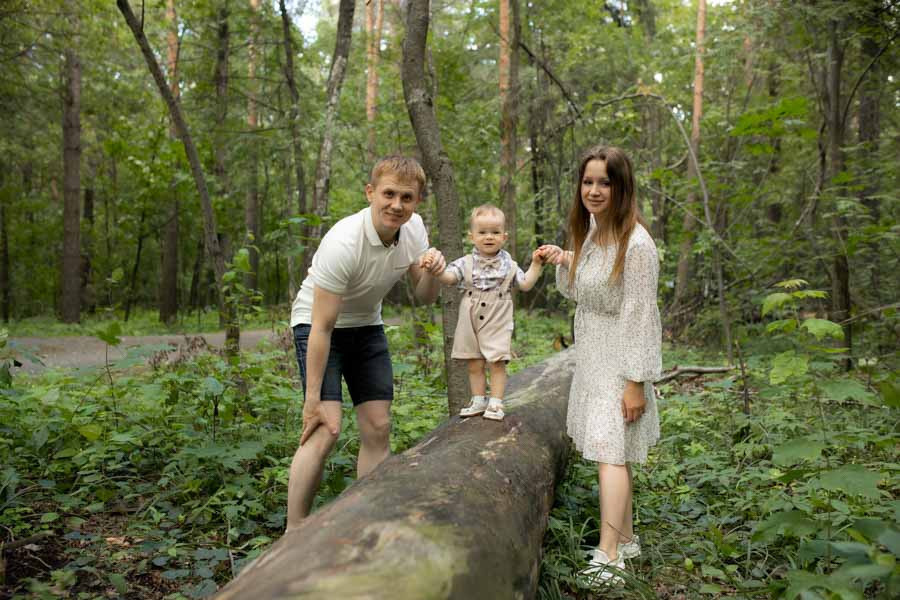 Семейная прогулка в Ольгинском парке. Фотограф в Железнодорожном и Балашихе
