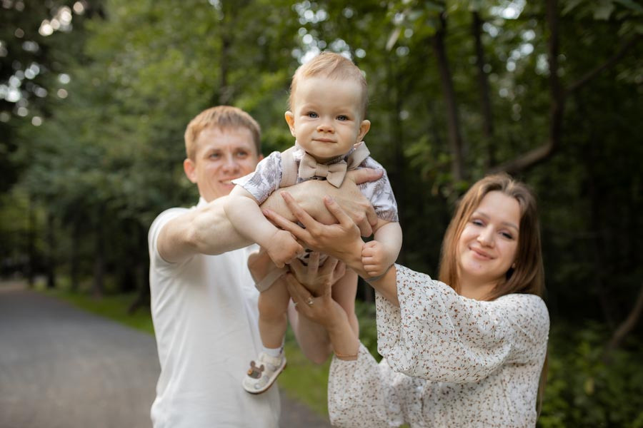 Семейная прогулка в Ольгинском парке. Фотограф в Железнодорожном и Балашихе