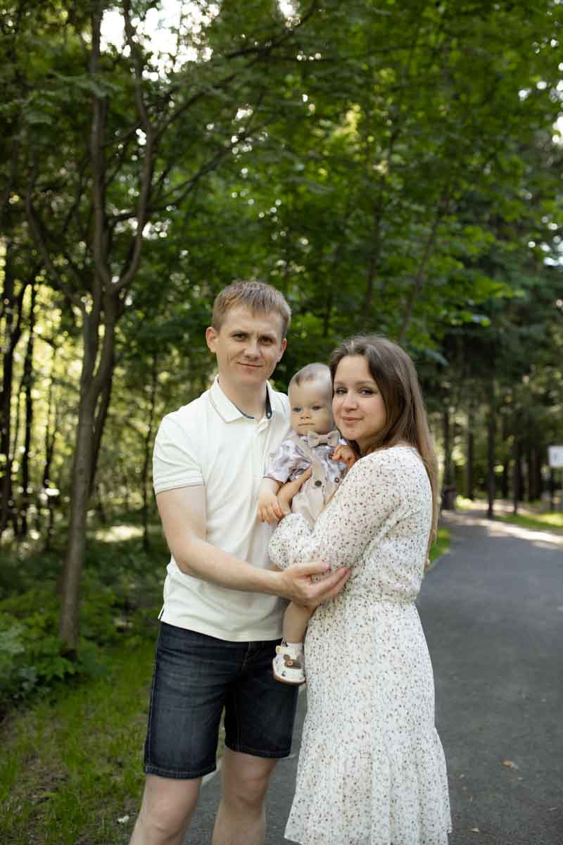 Семейная прогулка в Ольгинском парке. Фотограф в Железнодорожном и Балашихе