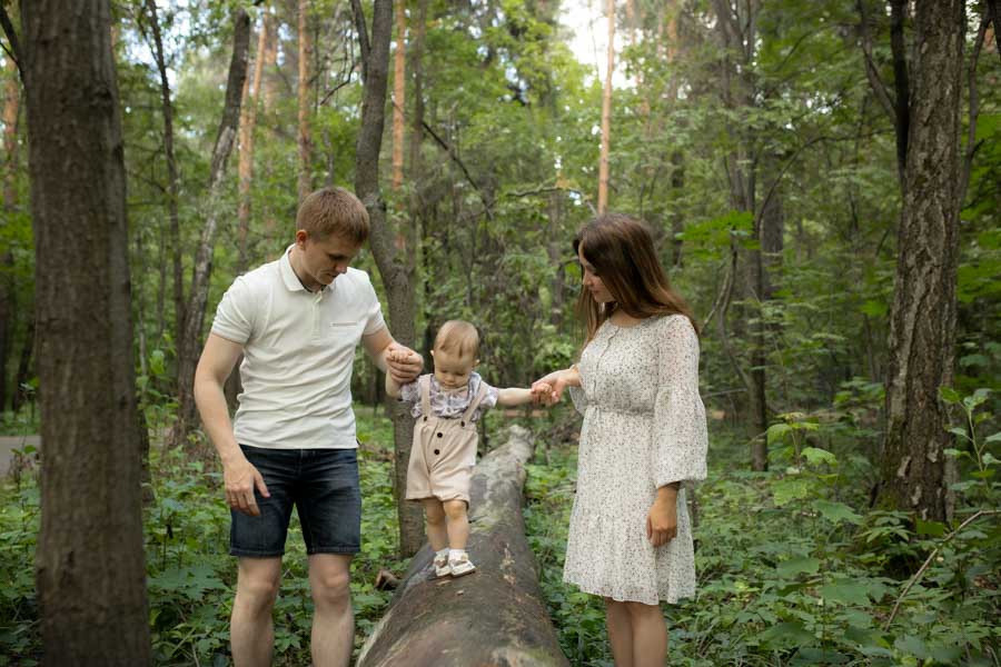 Семейная прогулка в Ольгинском парке. Фотограф в Железнодорожном и Балашихе