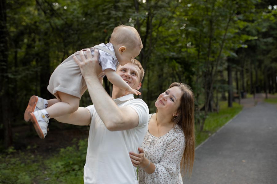Семейная прогулка в Ольгинском парке. Фотограф в Железнодорожном и Балашихе