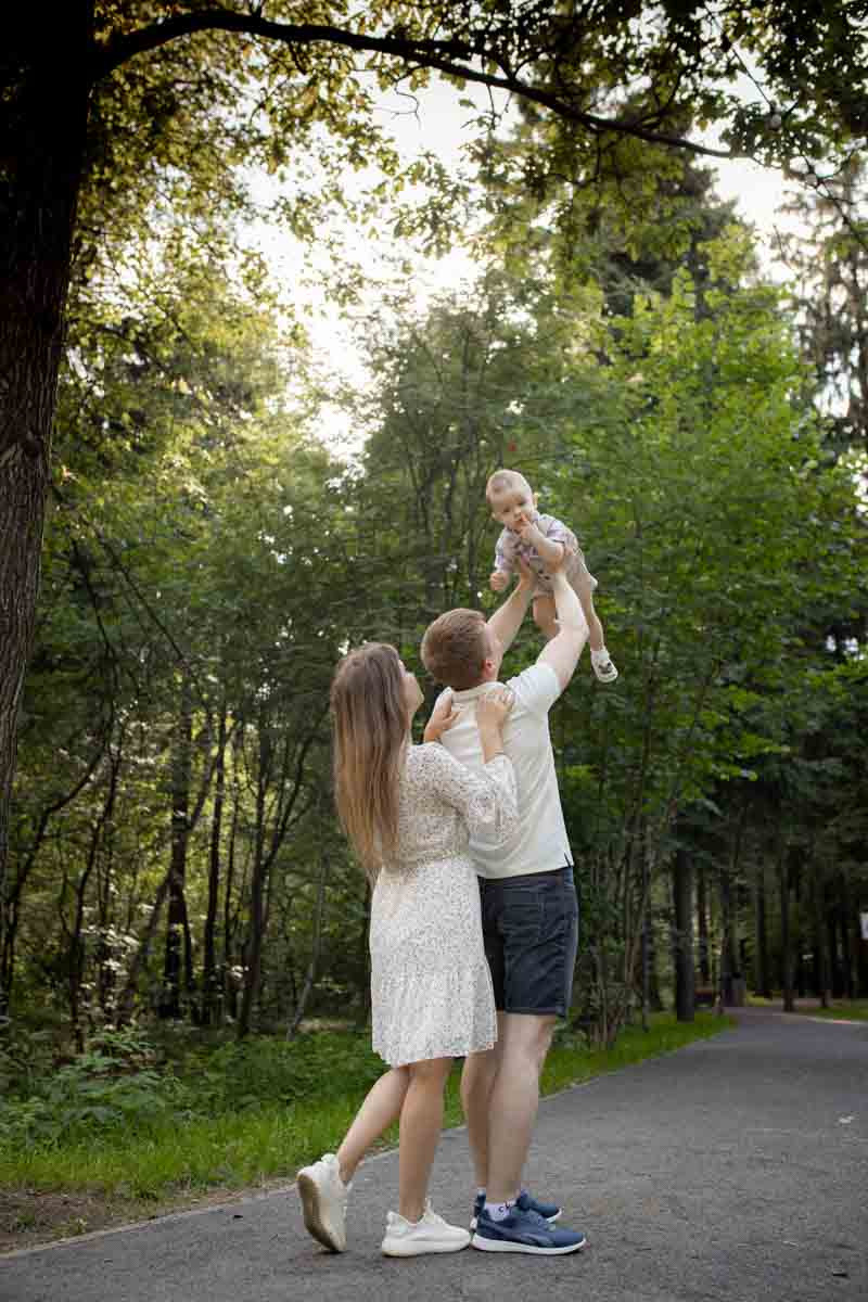 Семейная прогулка в Ольгинском парке. Фотограф в Железнодорожном и Балашихе