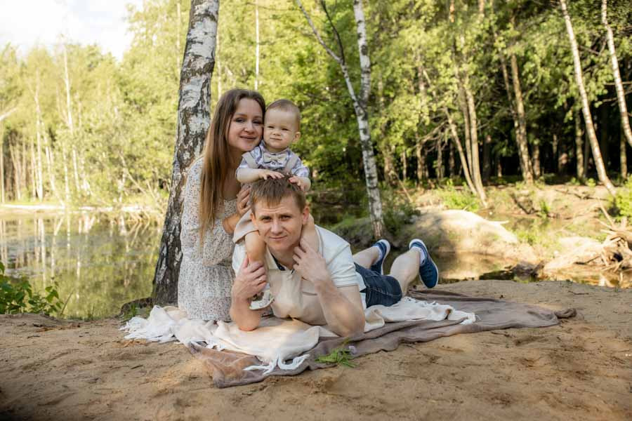 Семейная прогулка в Ольгинском парке. Фотограф в Железнодорожном и Балашихе