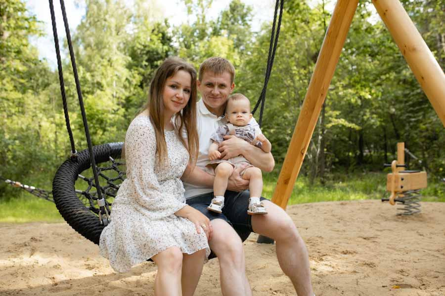 Семейная прогулка в Ольгинском парке. Фотограф в Железнодорожном и Балашихе