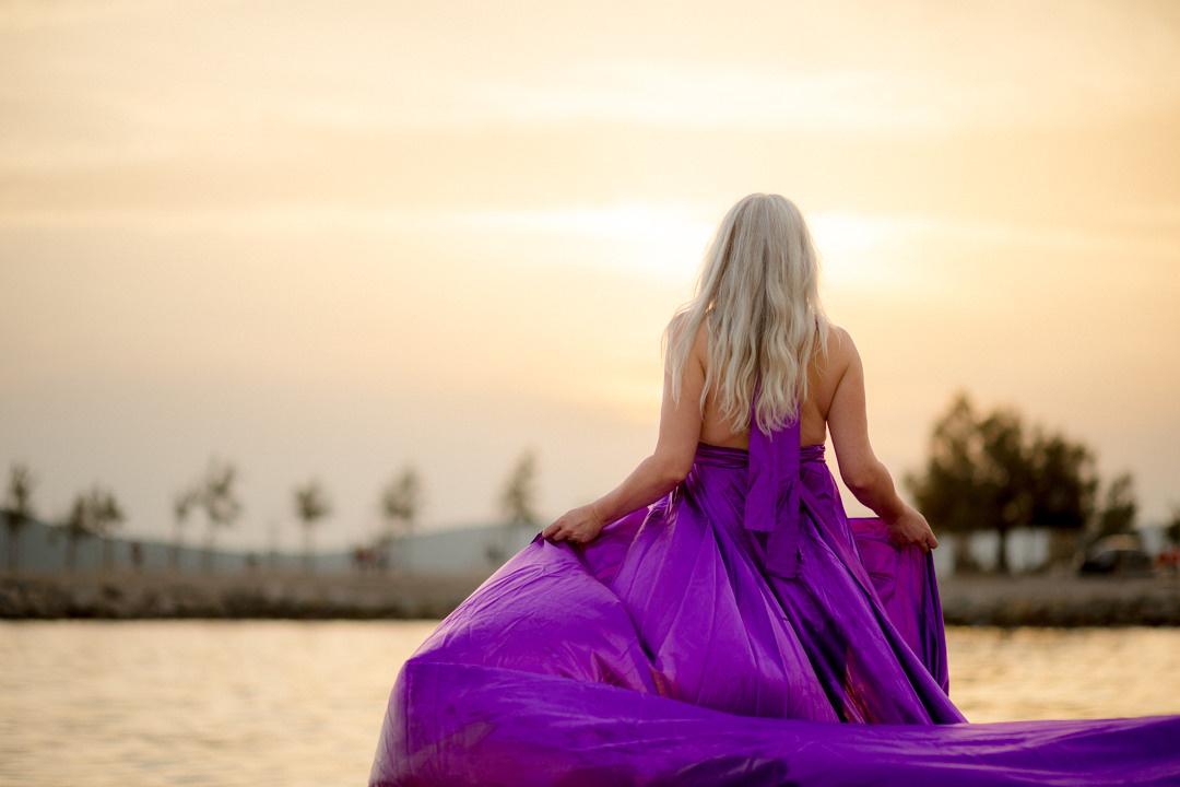 Flying Dress Photographer in Croatia, Montenegro, Bosnia, Italy, all EU