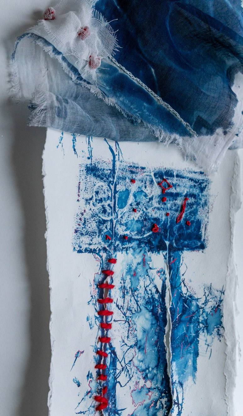 CYANOTYPE. CONTEMPORARY ARTIST OLGA ANDRIYASH
