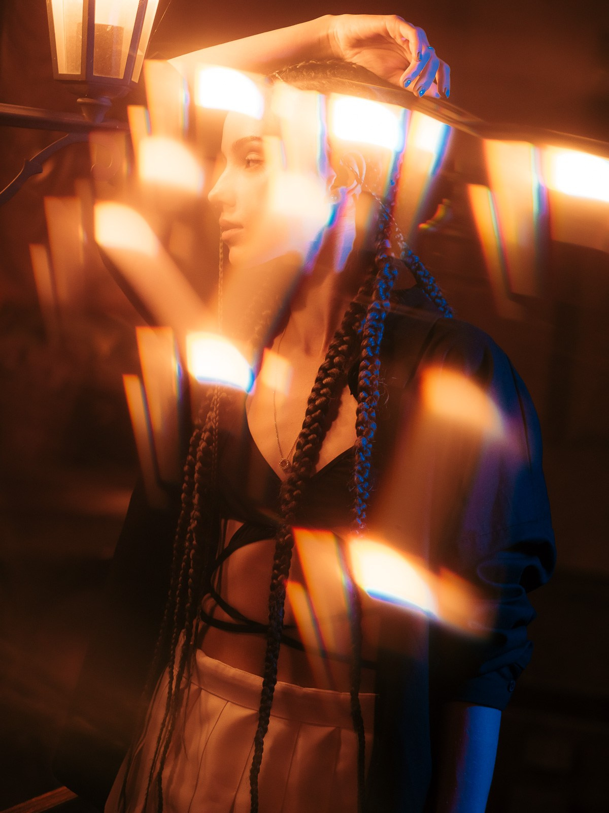 Съемка с цветным светом. Фотограф Диана Одинцова в Волгограде