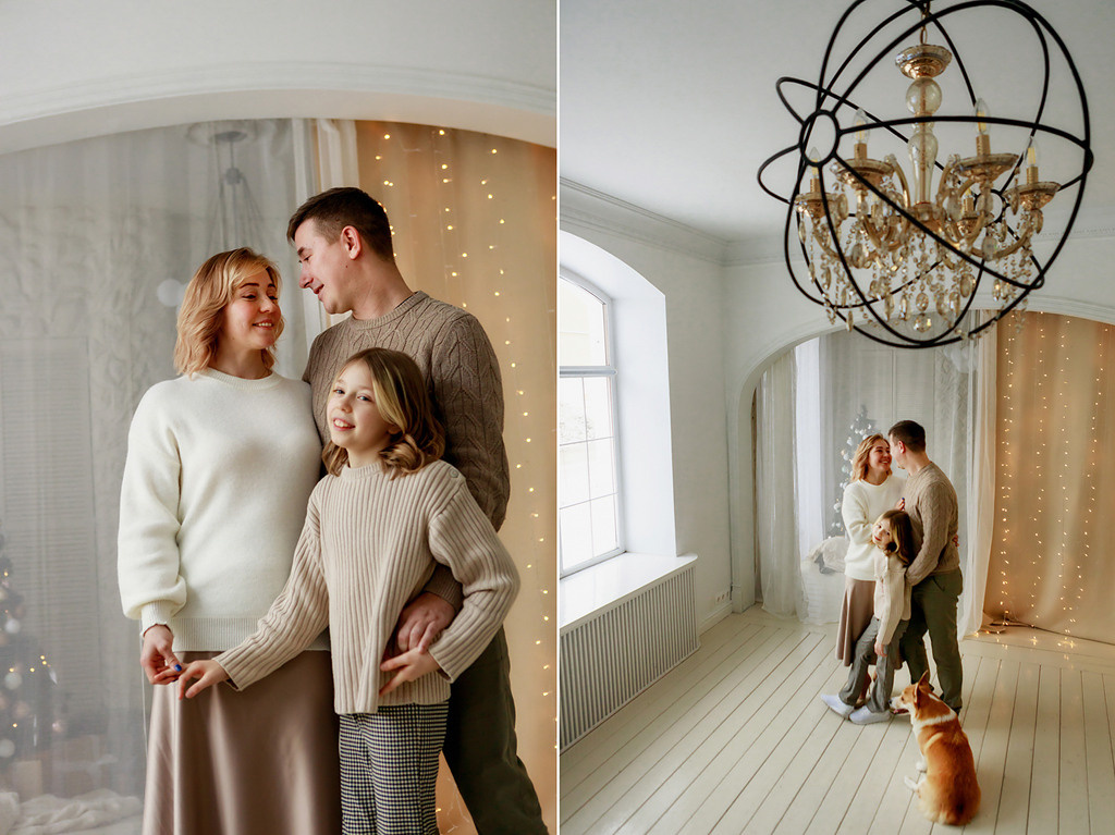 Семейный портрет с собакой. Фотокоуч Катерина Каледина