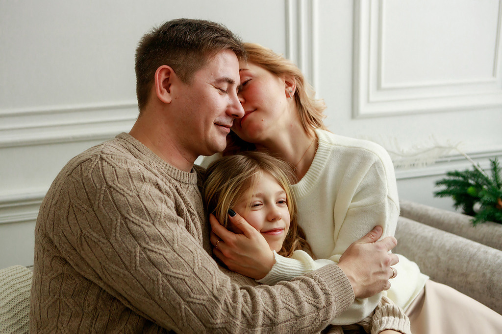 Семейный портрет с собакой. Фотокоуч Катерина Каледина