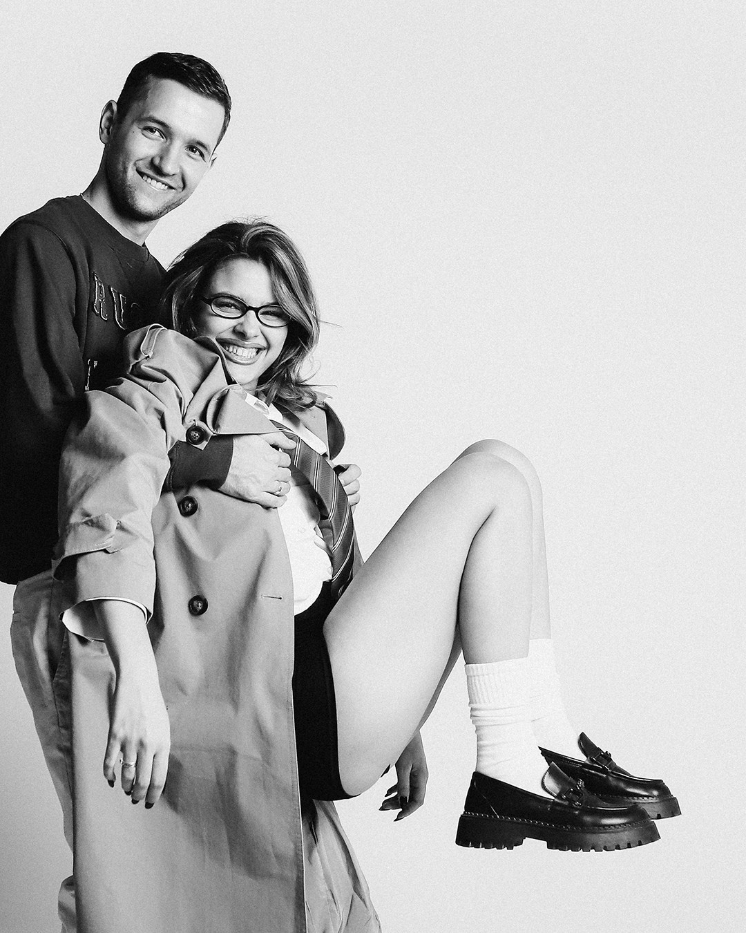 Белая циклорама в Парк Хаусе. Self-portrait studio in Samara