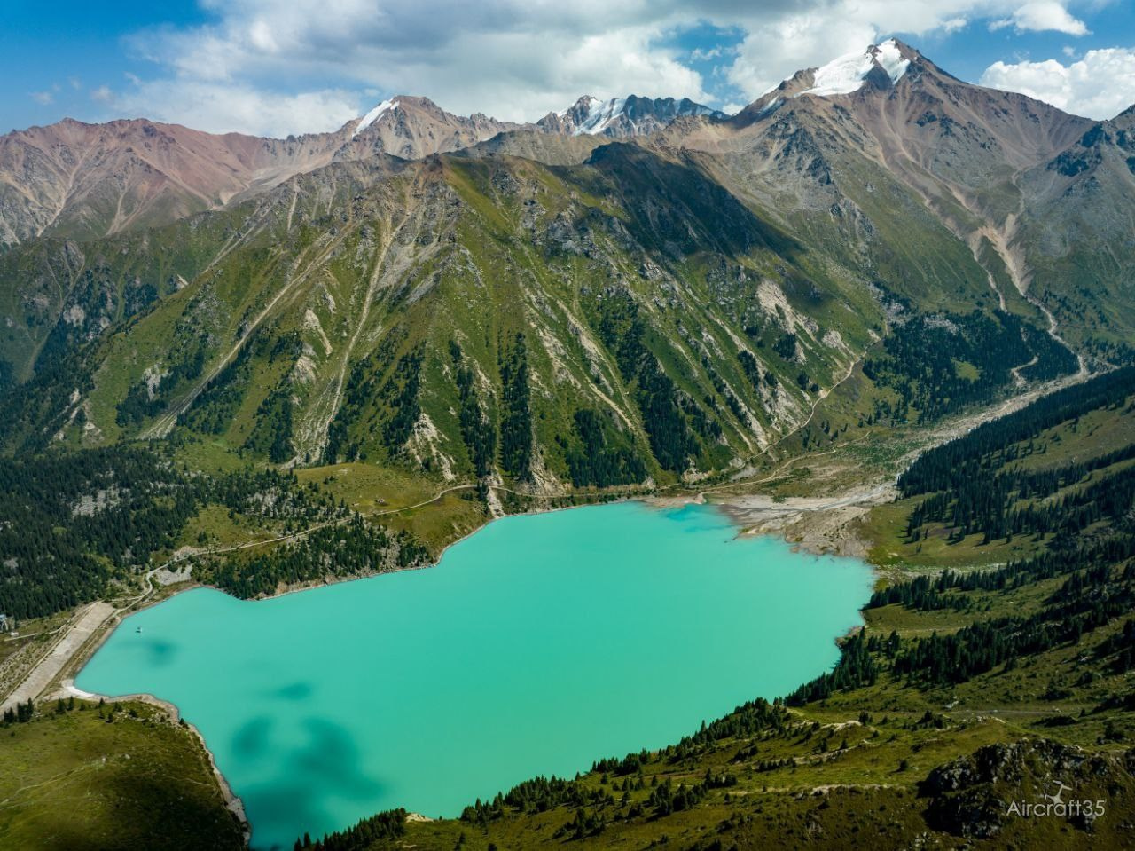 Большое Алматинское Озеро БАО рядом с Алматы, Казахстан. Где находится, как доехать, фото и видео зимой и летом