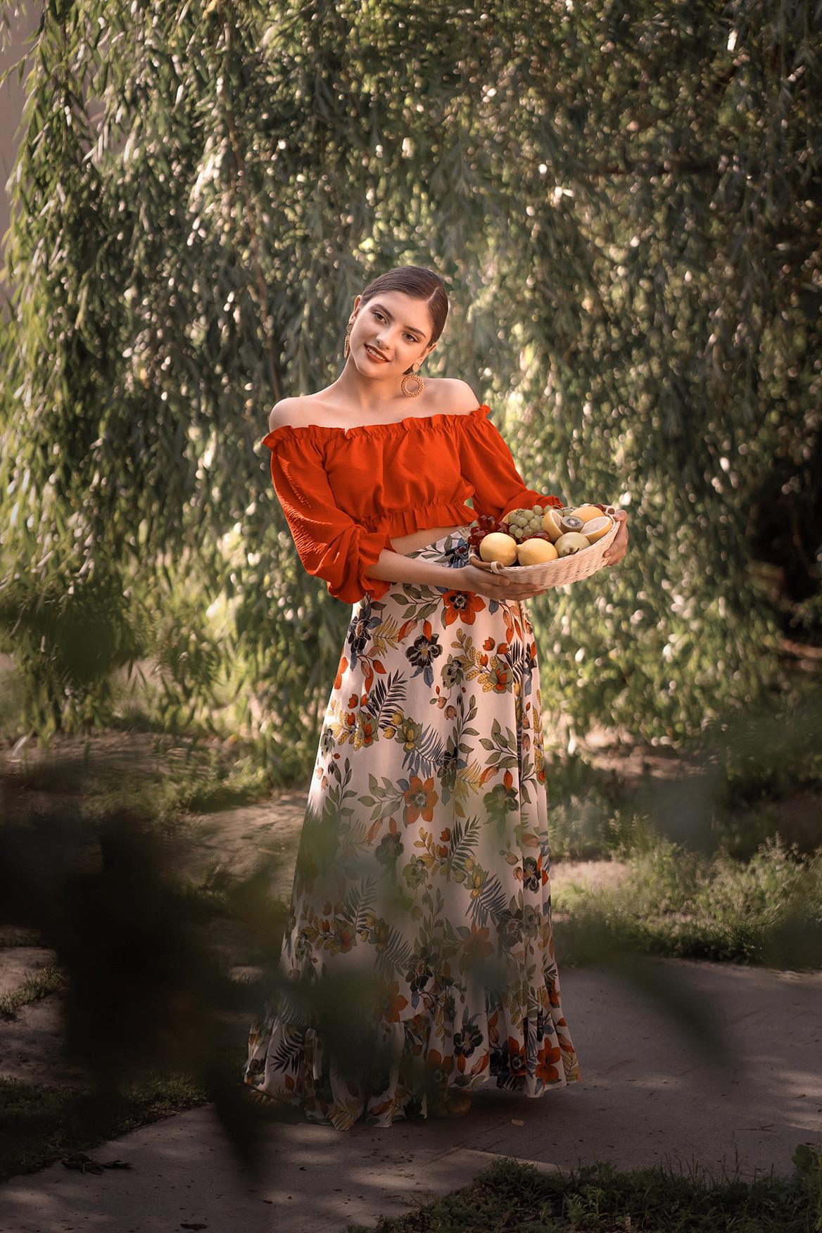 Summer portrait photography. Svetlana Korneliuk, photographer in Yekaterinburg