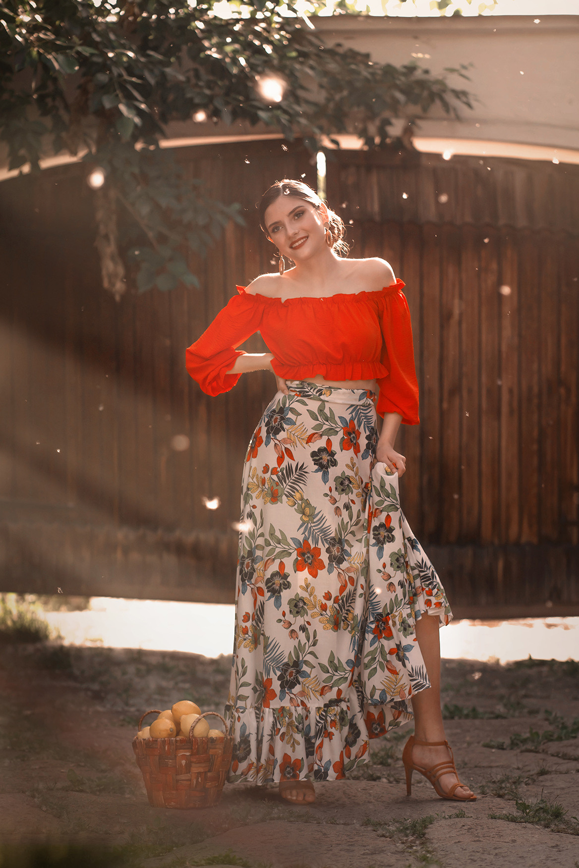 Summer portrait photography. Svetlana Korneliuk, photographer in Yekaterinburg