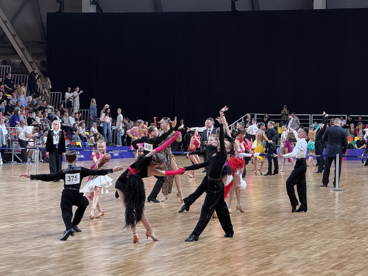 Соревнования по танцевальному спорту. Video Crew