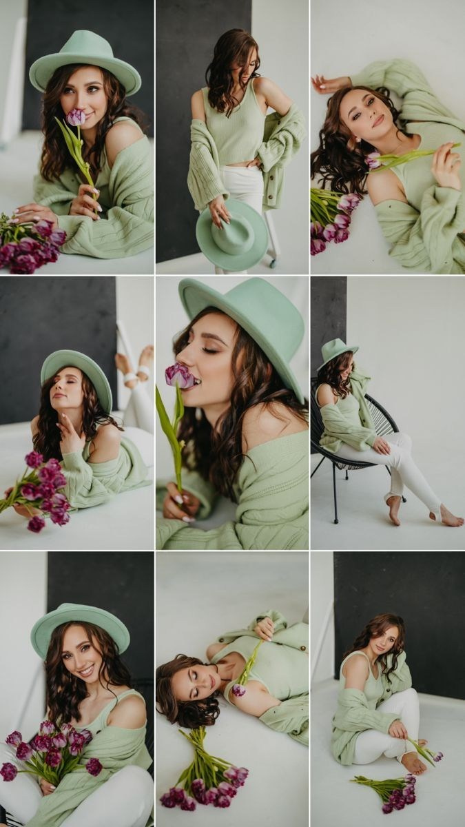 Фотосессии с живыми цветами в Железнодорожном