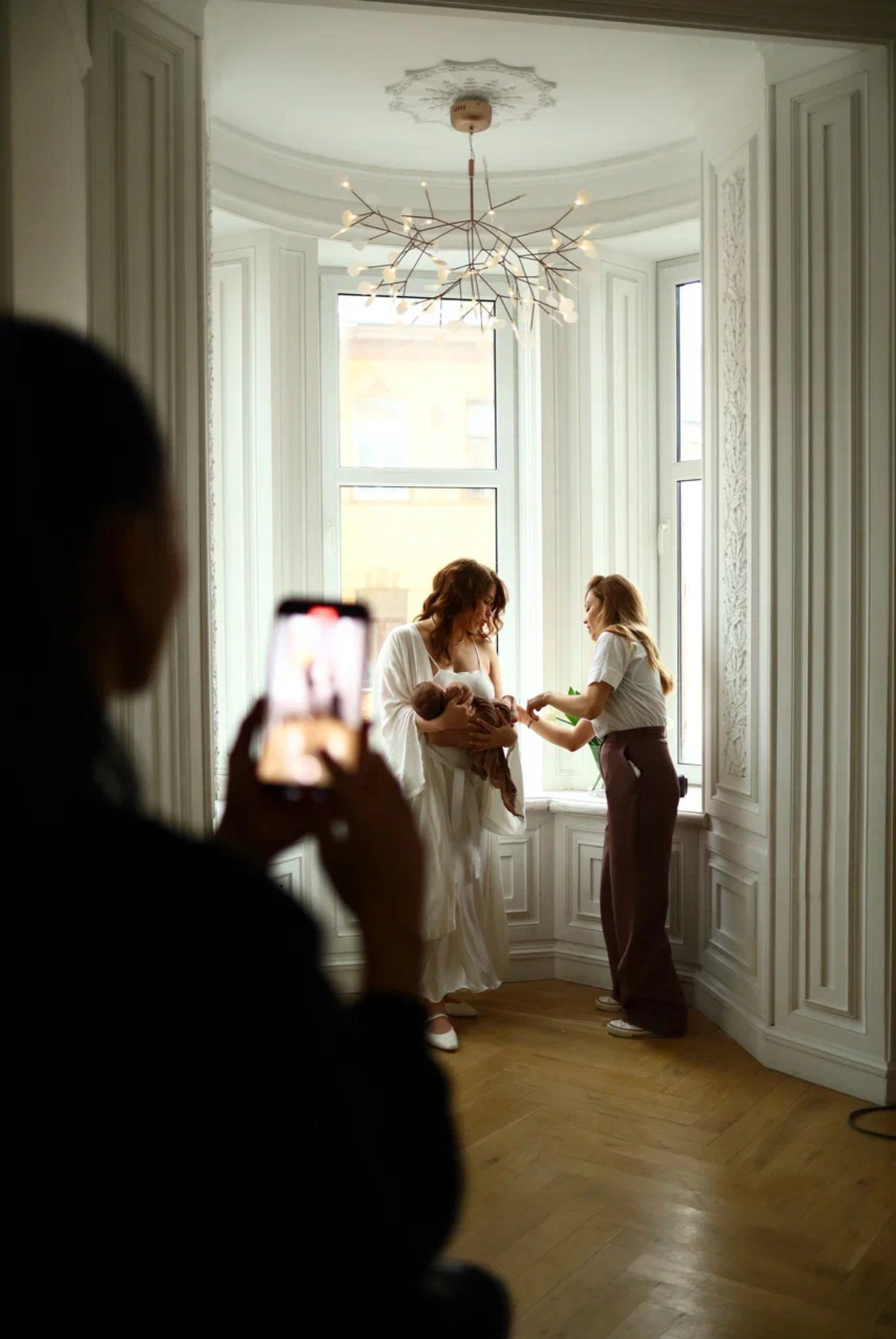 Мастер-класс по съемке новорожденных. Семейный и фотограф новорожденных в Санкт-Петербурге Ольга Руденко