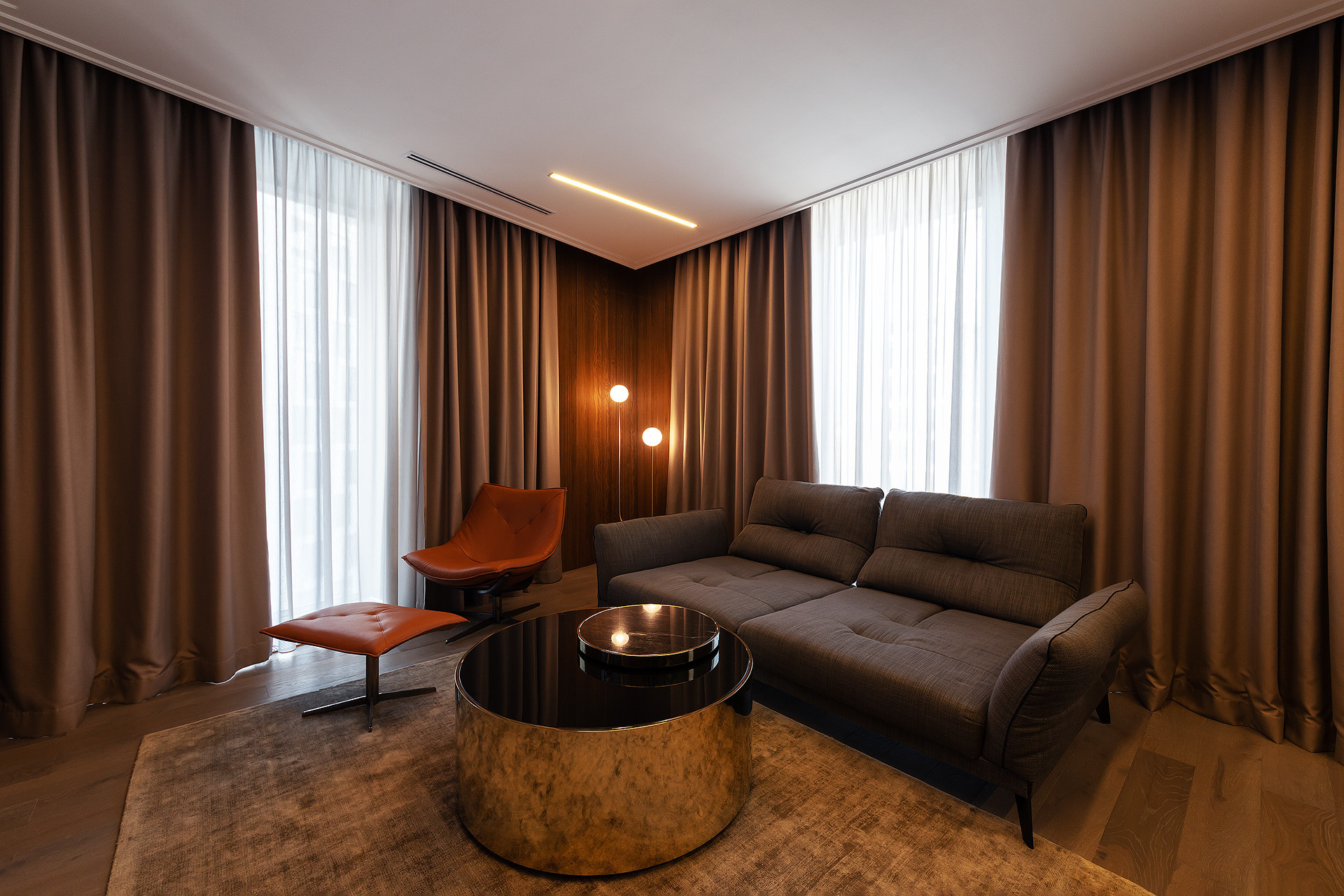 Фотосъемка интерьеров квартиры бизнес класса в Москве