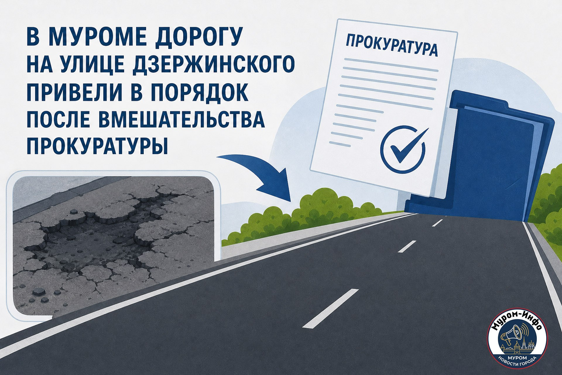 В Муроме по требованию прокуратуры отремонтируют детскую площадку в парке 50‑летия Советской власти