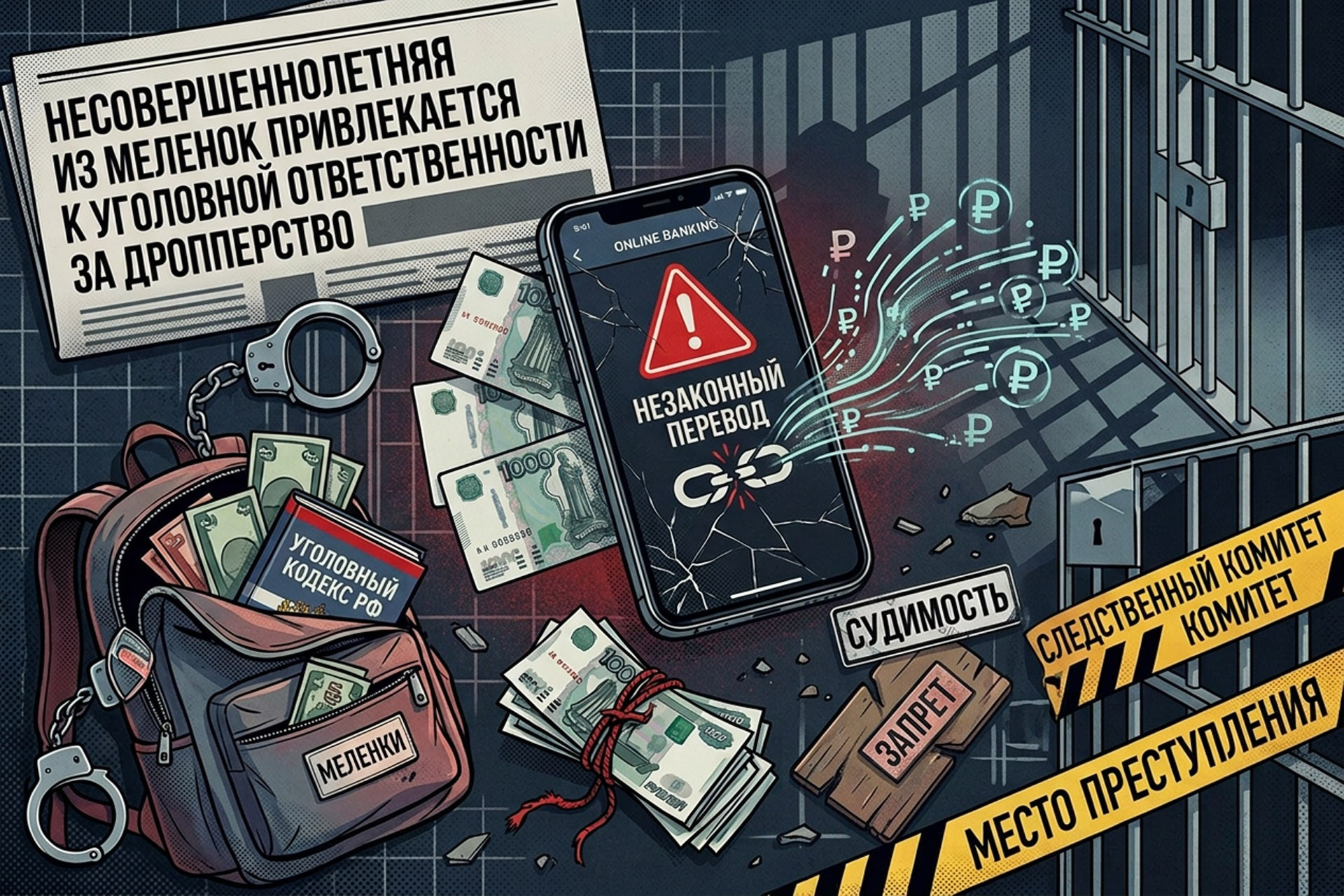 Кража в Муроме: подросток взломал бистро гаечным ключом