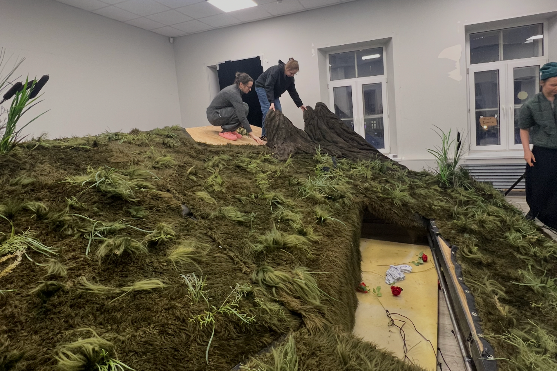 «Гроза» театральное объединение «Озеро». История занавеса. Превращаем идею в технологию