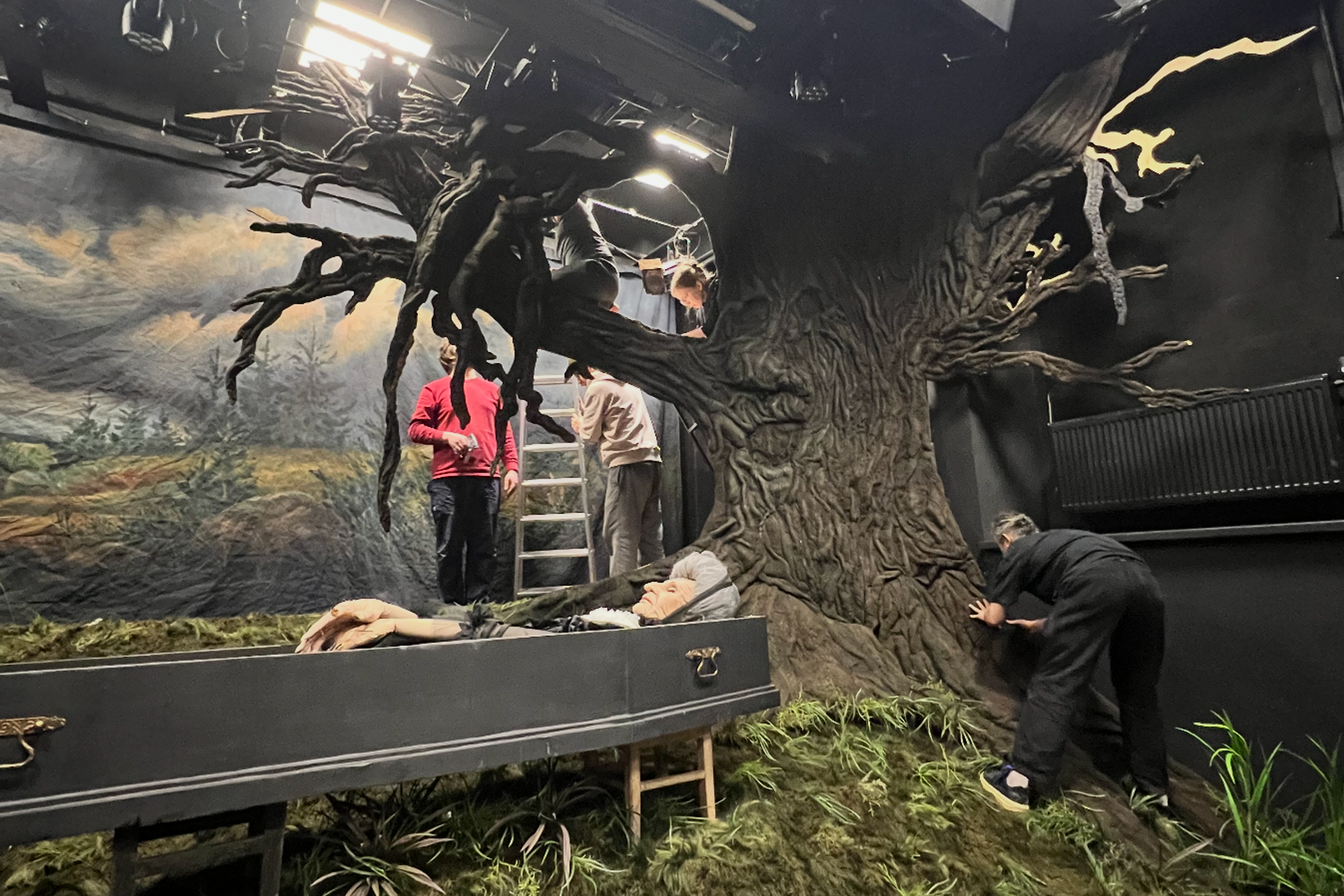 «Гроза» театральное объединение «Озеро». История занавеса. Превращаем идею в технологию