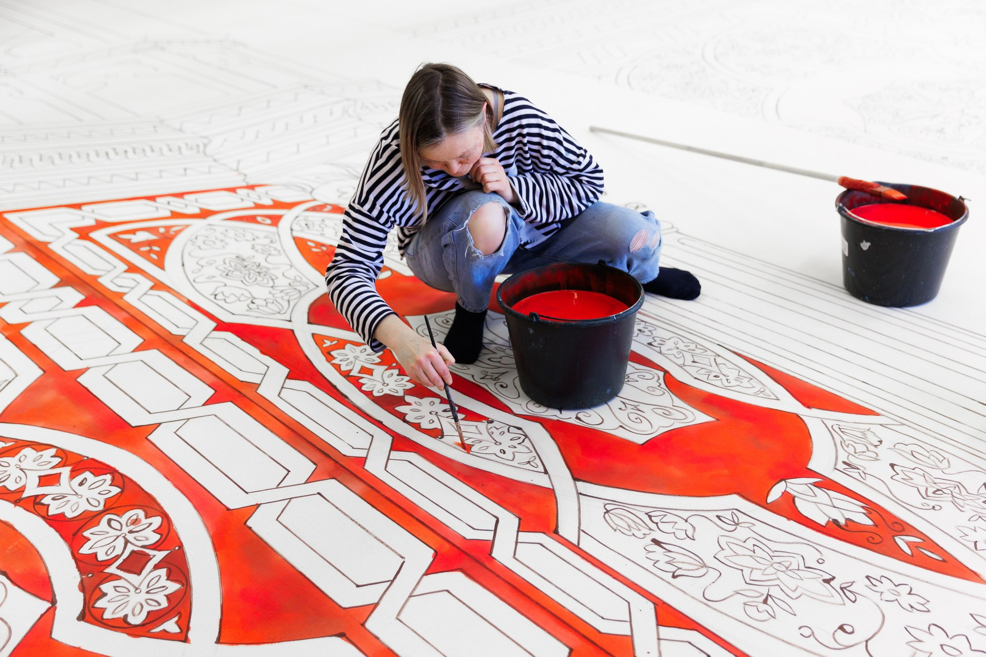 Декорации для балета «Корсар» | Красноярский театр оперы и балета. История занавеса. Превращаем идею в технологию