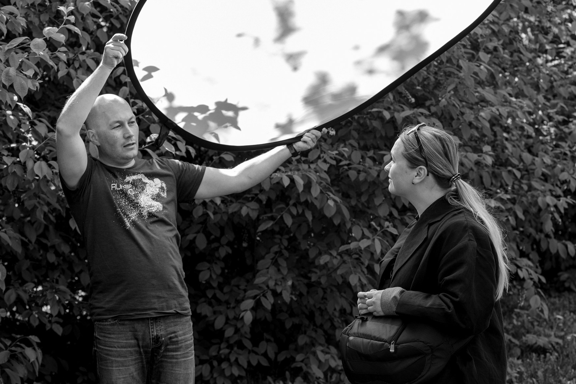 Рассеиватель - необходимый аксессуар для портретного фотографа на выезде.