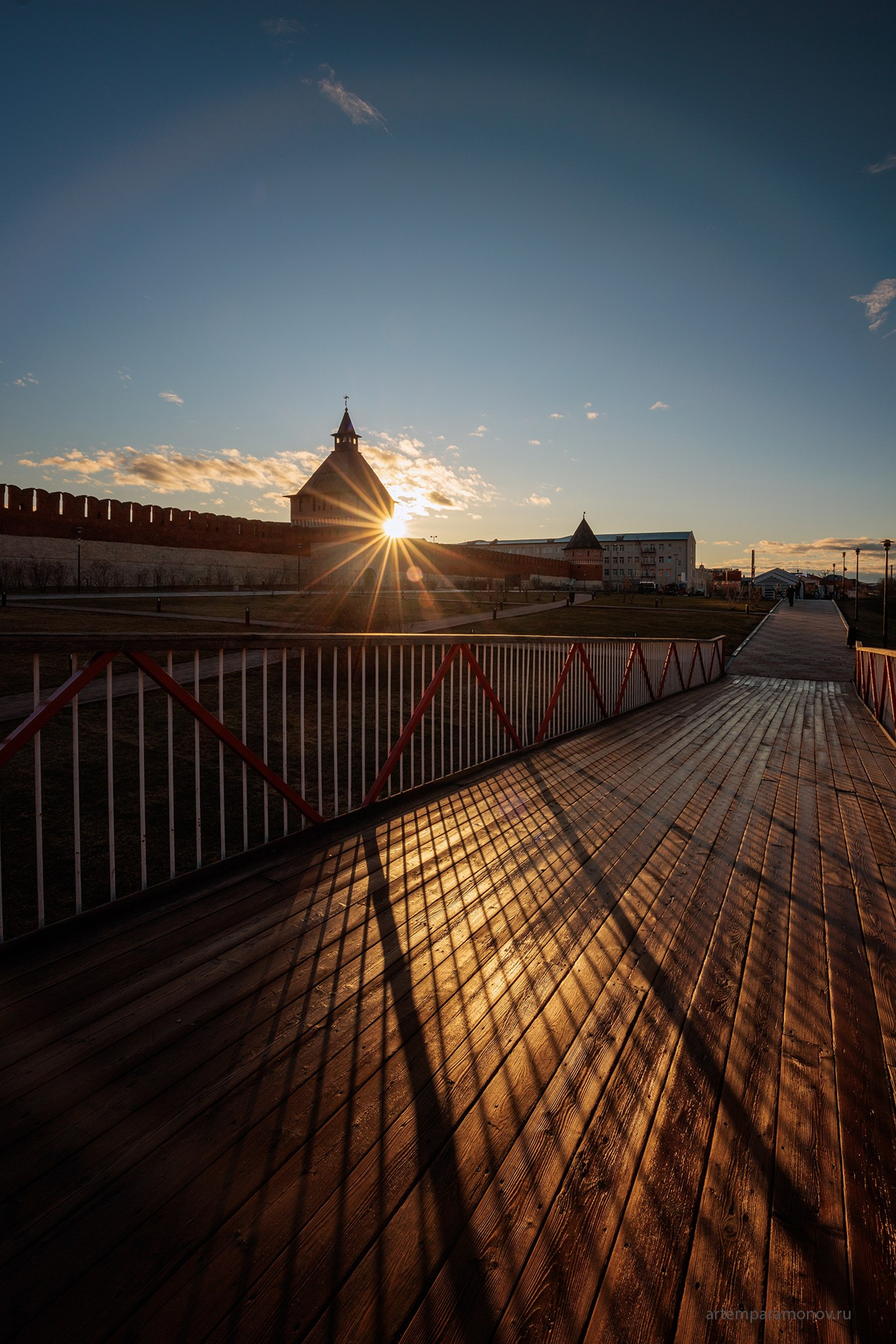 Тула. Центр. Упа разлилась. Фотохудожник Артём Парамонов