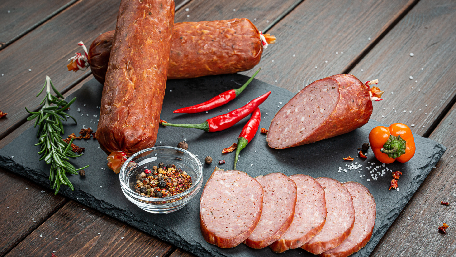 Фотосъёмка колбас «Мастерская деликатесов» г. Анапа.