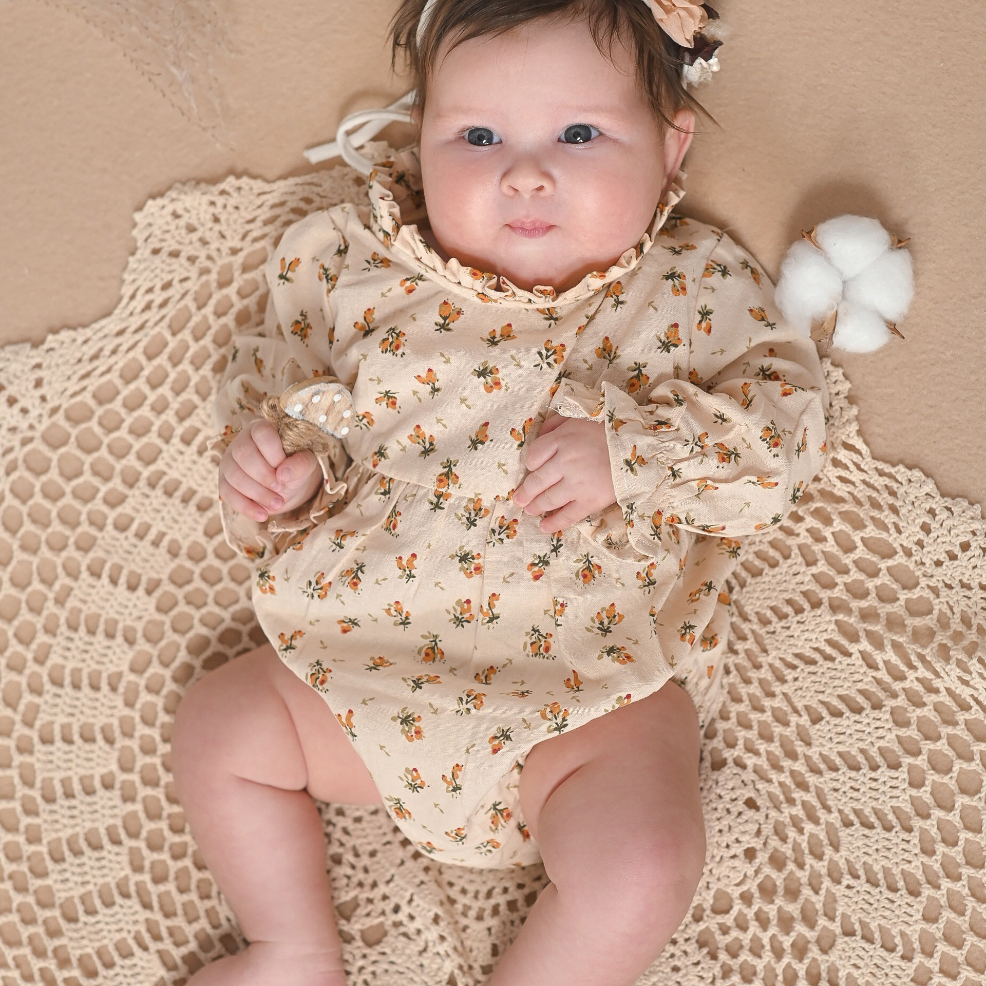 Миленькая булочка Соня. Newborn и детский фотограф в Череповце Юля Михайлова