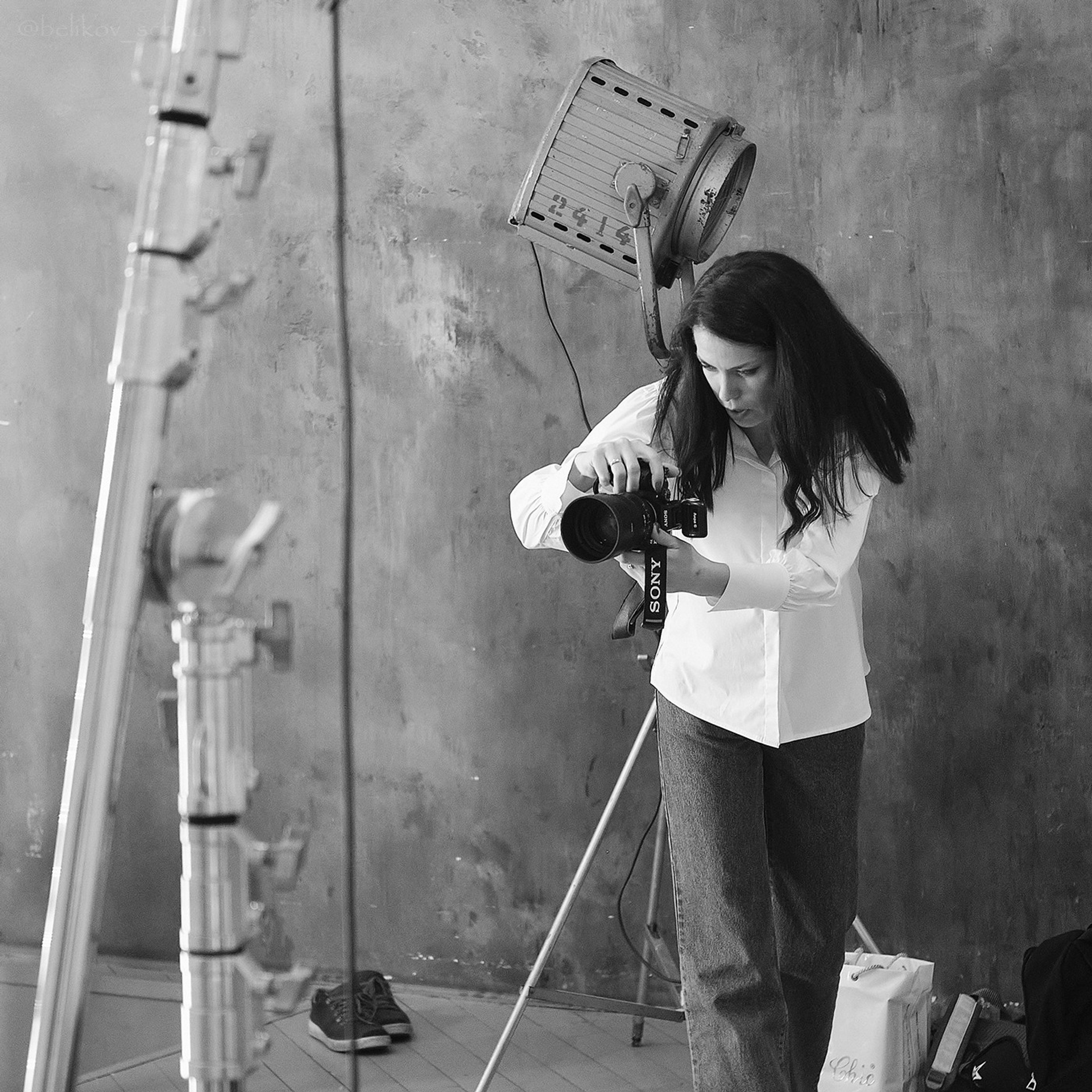 Что такое бэкстейдж. Школьный фотограф Сергей Беликов