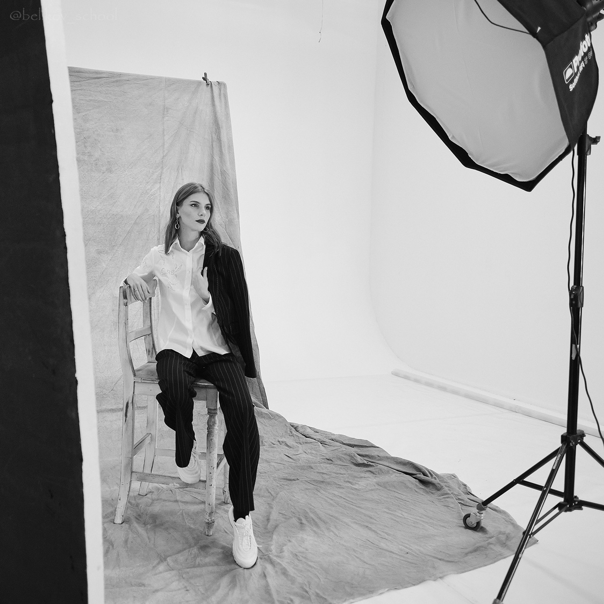 Что такое бэкстейдж. Школьный фотограф Сергей Беликов