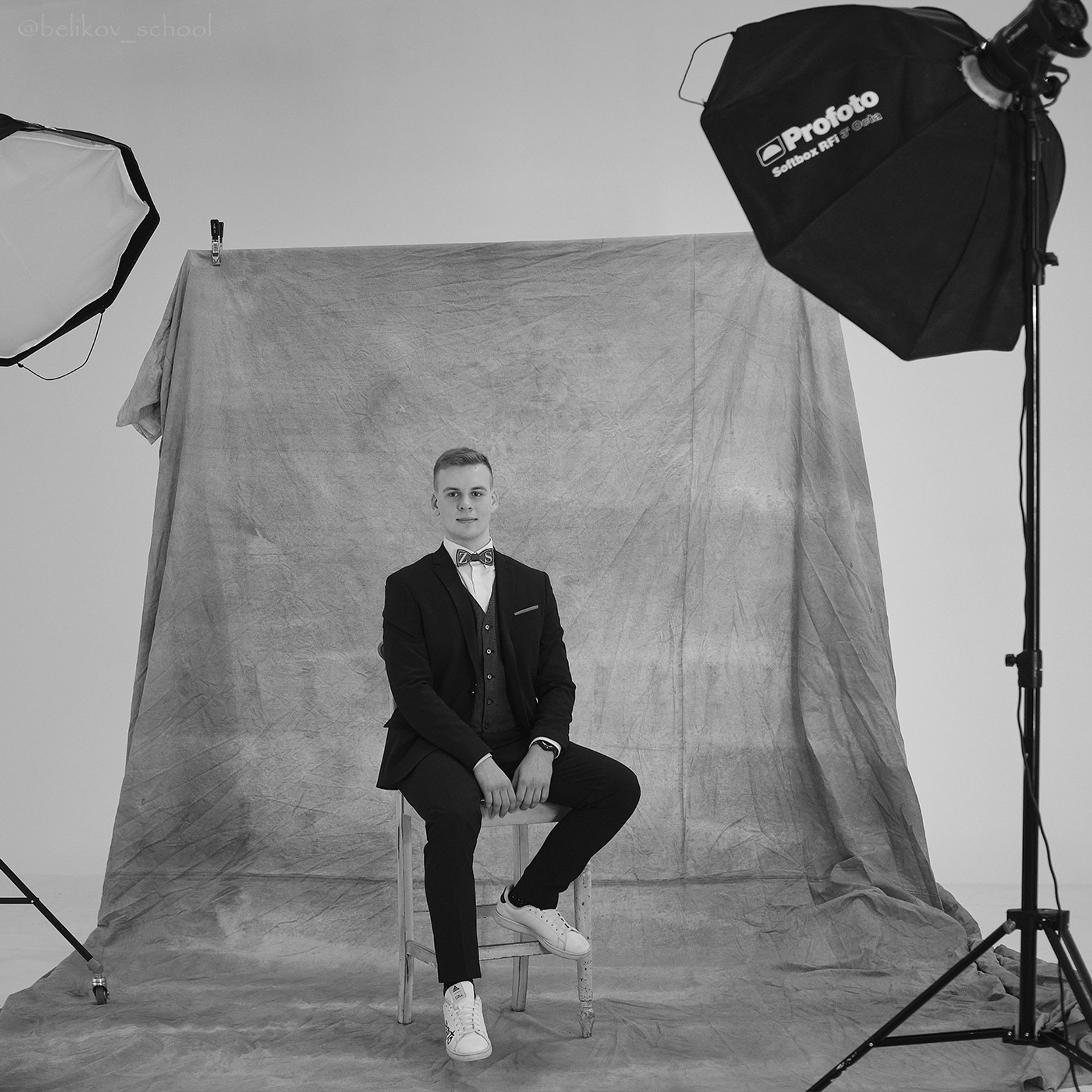 Что такое бэкстейдж. Школьный фотограф Сергей Беликов