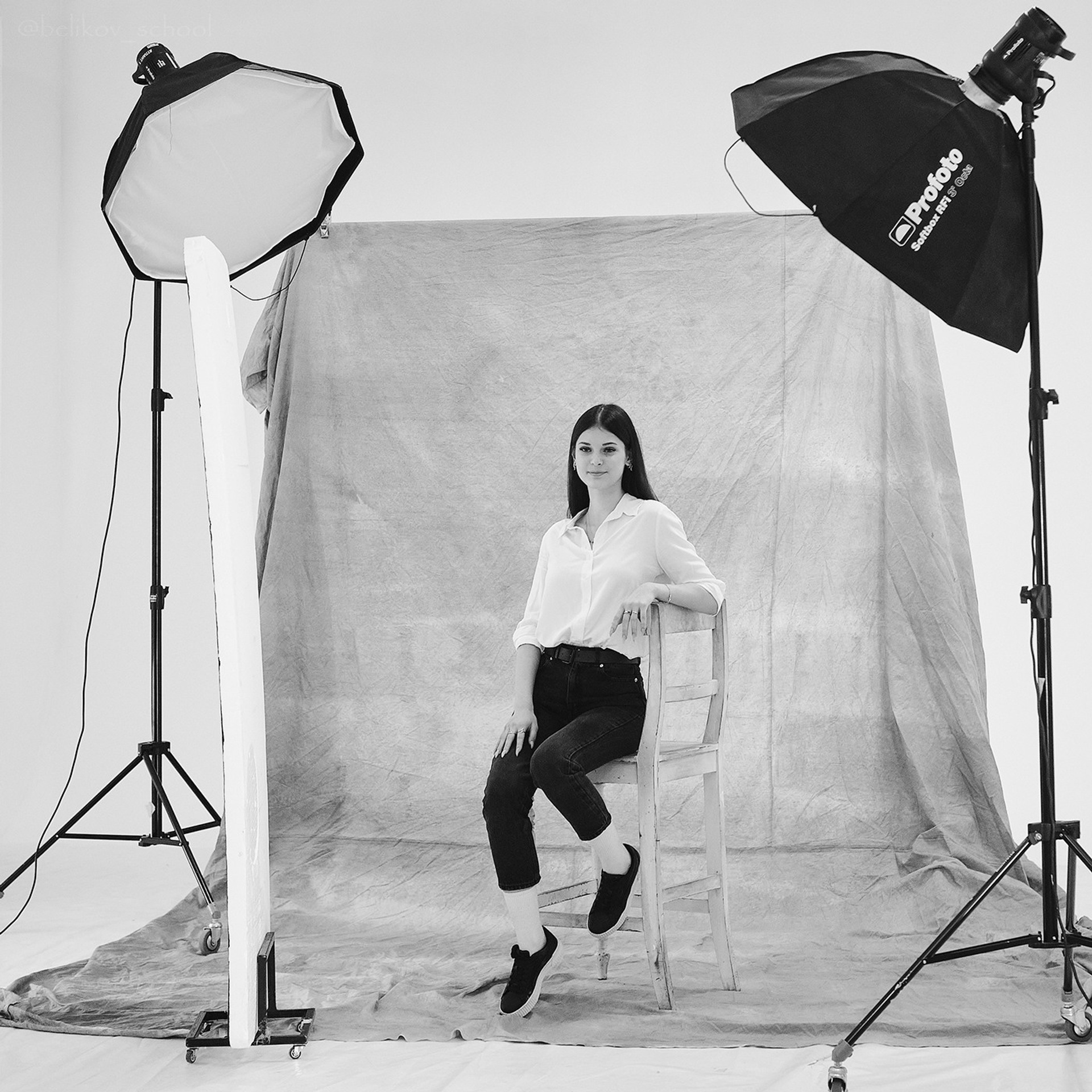 Что такое бэкстейдж. Школьный фотограф Сергей Беликов