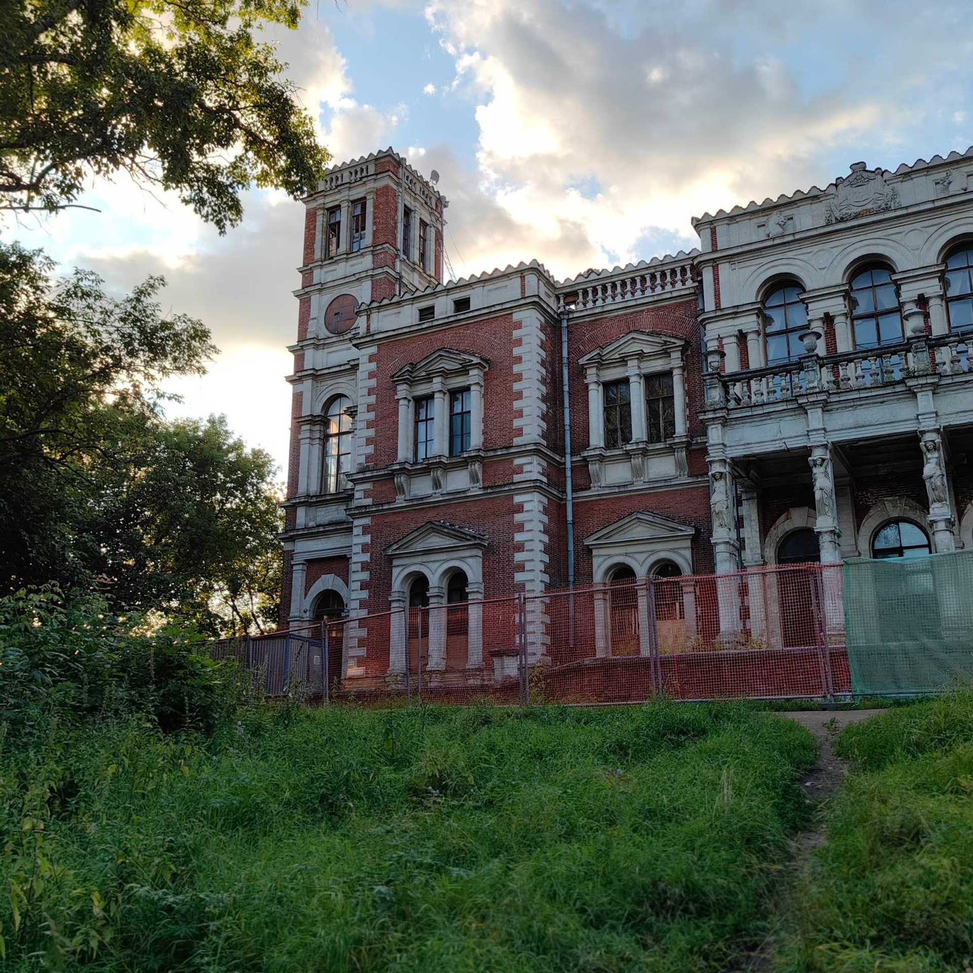 Пленэр в Быково с художником, этюды в усадьбе Быково