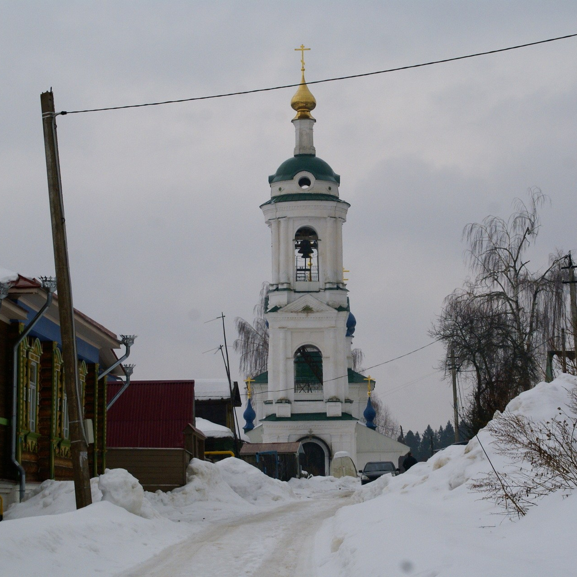 Церковь Варвары Великомученицы (Варваринская церковь) построена в 1821 году