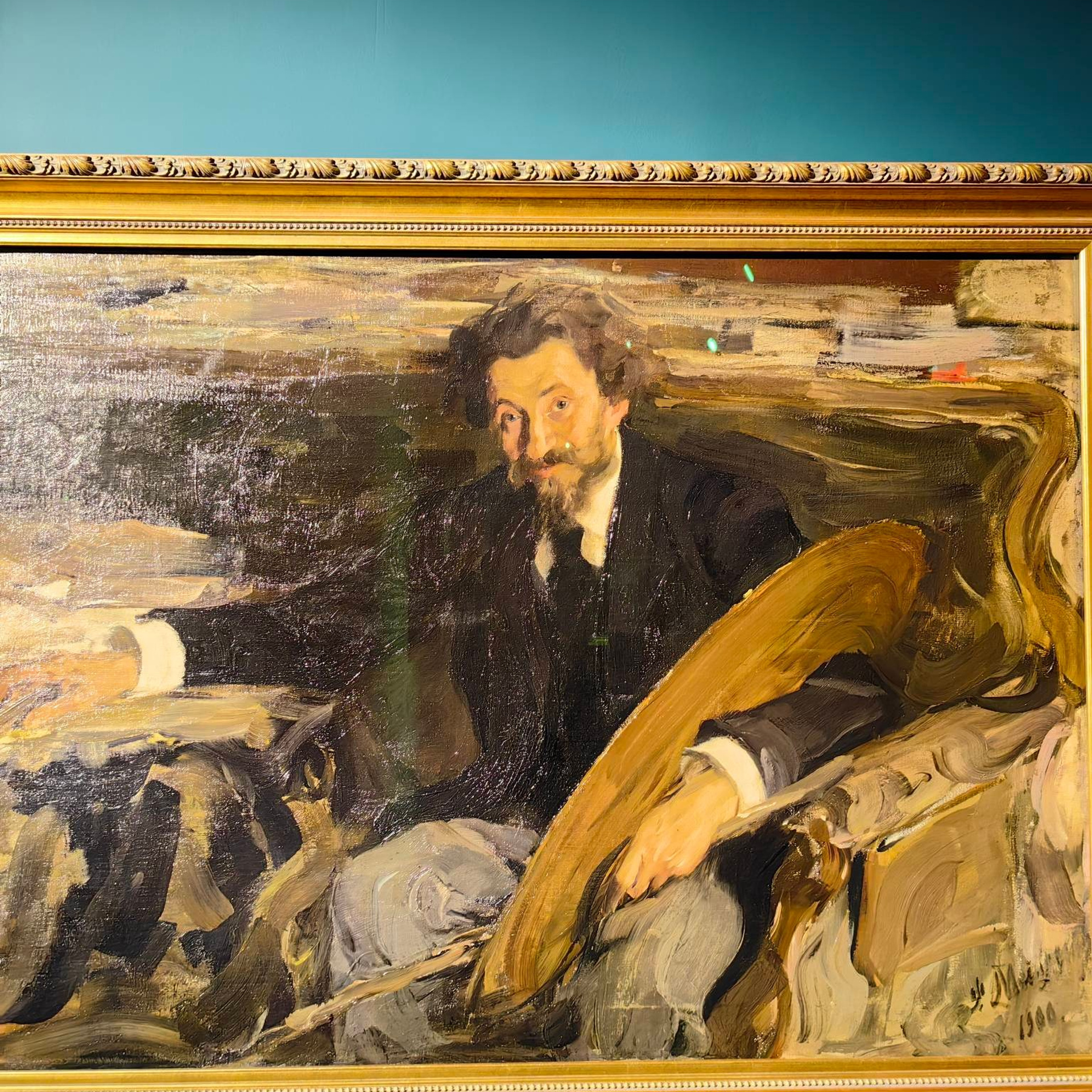 Мастерская Репина. Paintings by the artist Sergey Ratchin