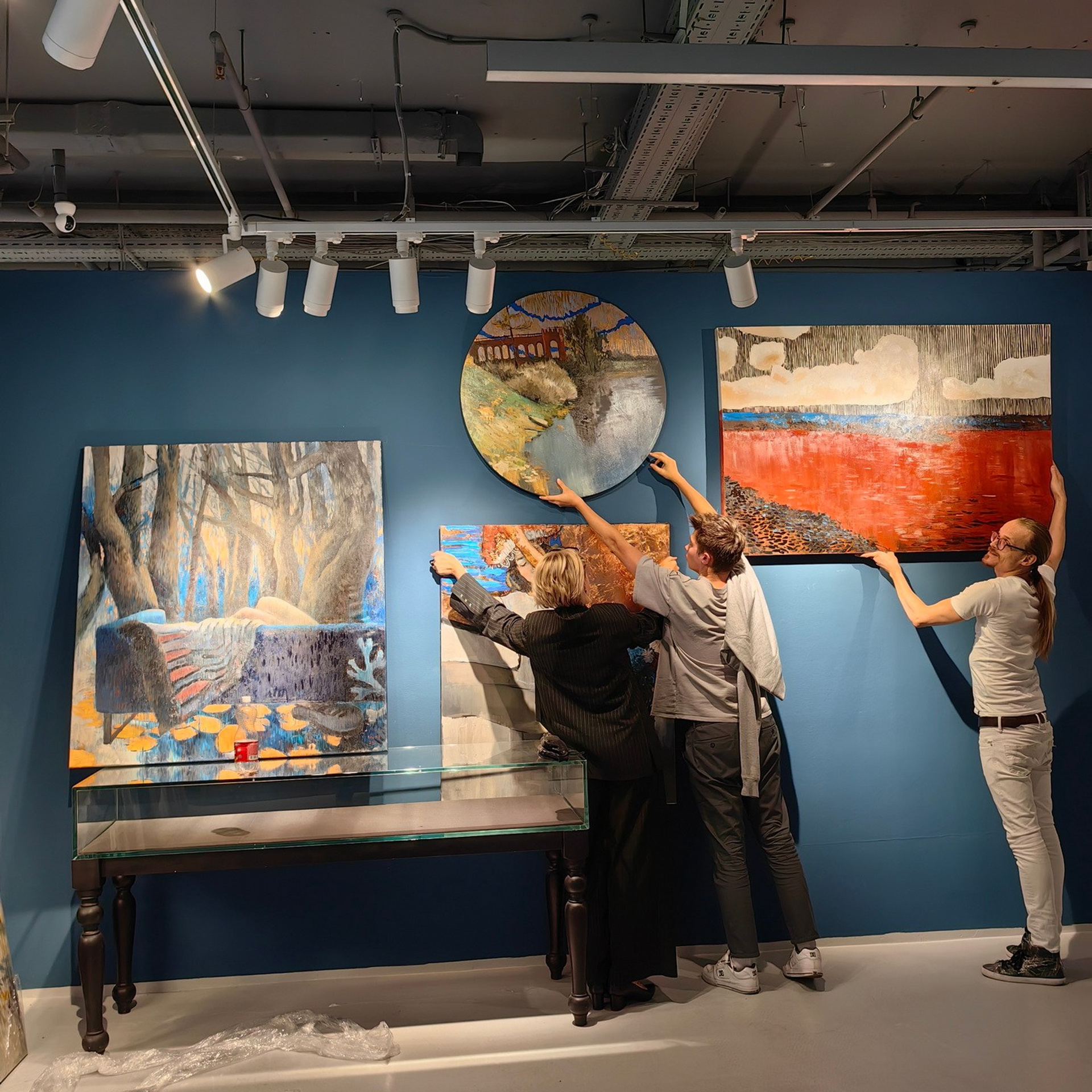 новые работы Сергея Ратчина, живопись, современное искусство, работы художника, купить холсты известного автора, известный художник, лучший пейзажист, Открытие выставки Cube.moscow, kupol gallery, Полина Гагарина, Гагарина покупает картины, звезды покупают картины, современное искусство в подарок, картина над диваном, искусство