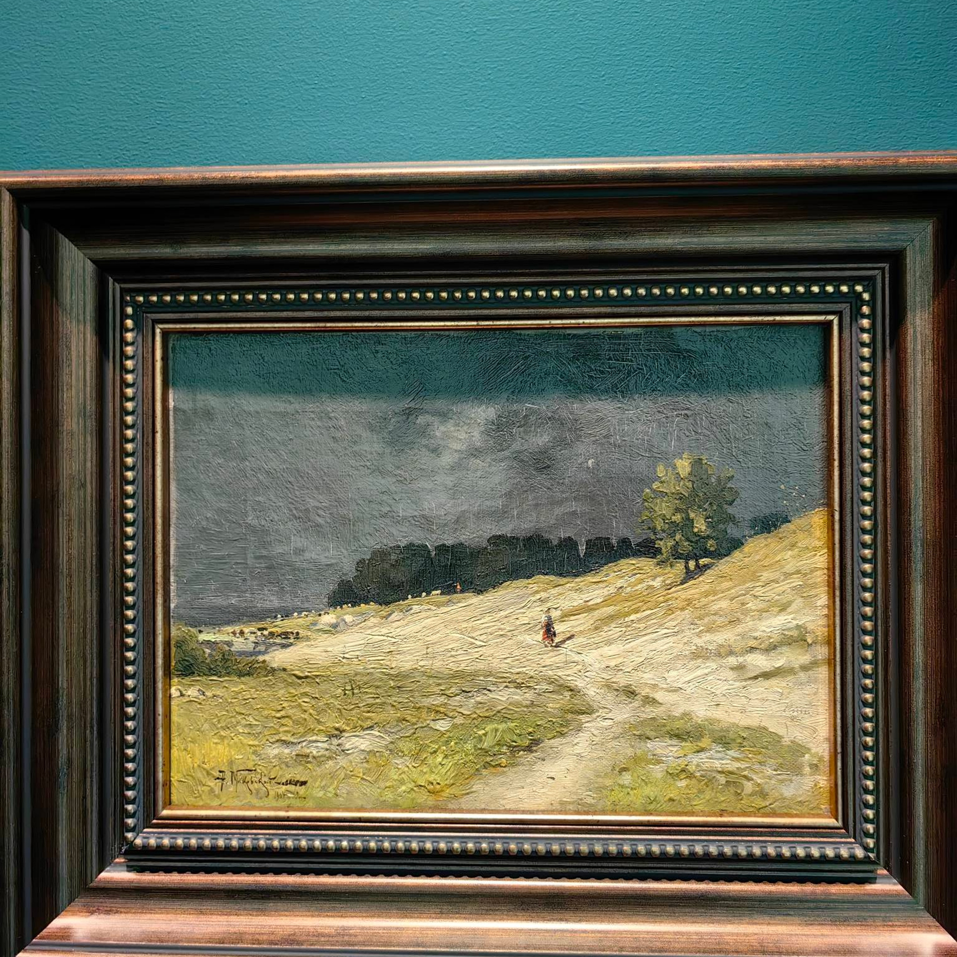 Мастерская Репина. Paintings by the artist Sergey Ratchin
