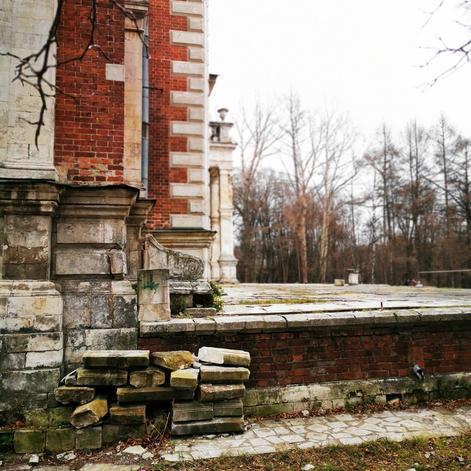 усадьба Быково осенью, записки художника