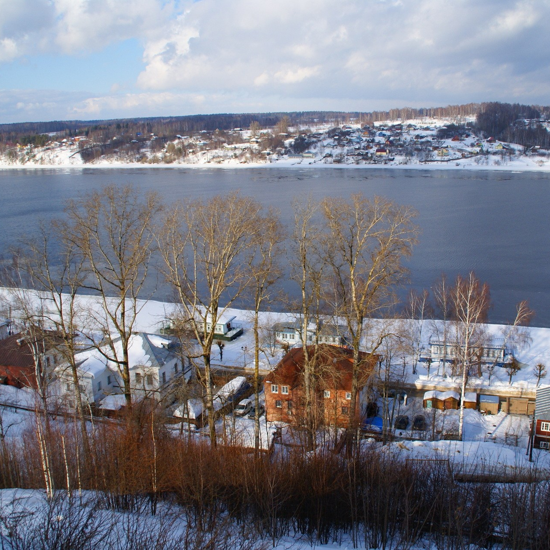 Плёс зимой, зимняя сказка, идея для зимних каникул