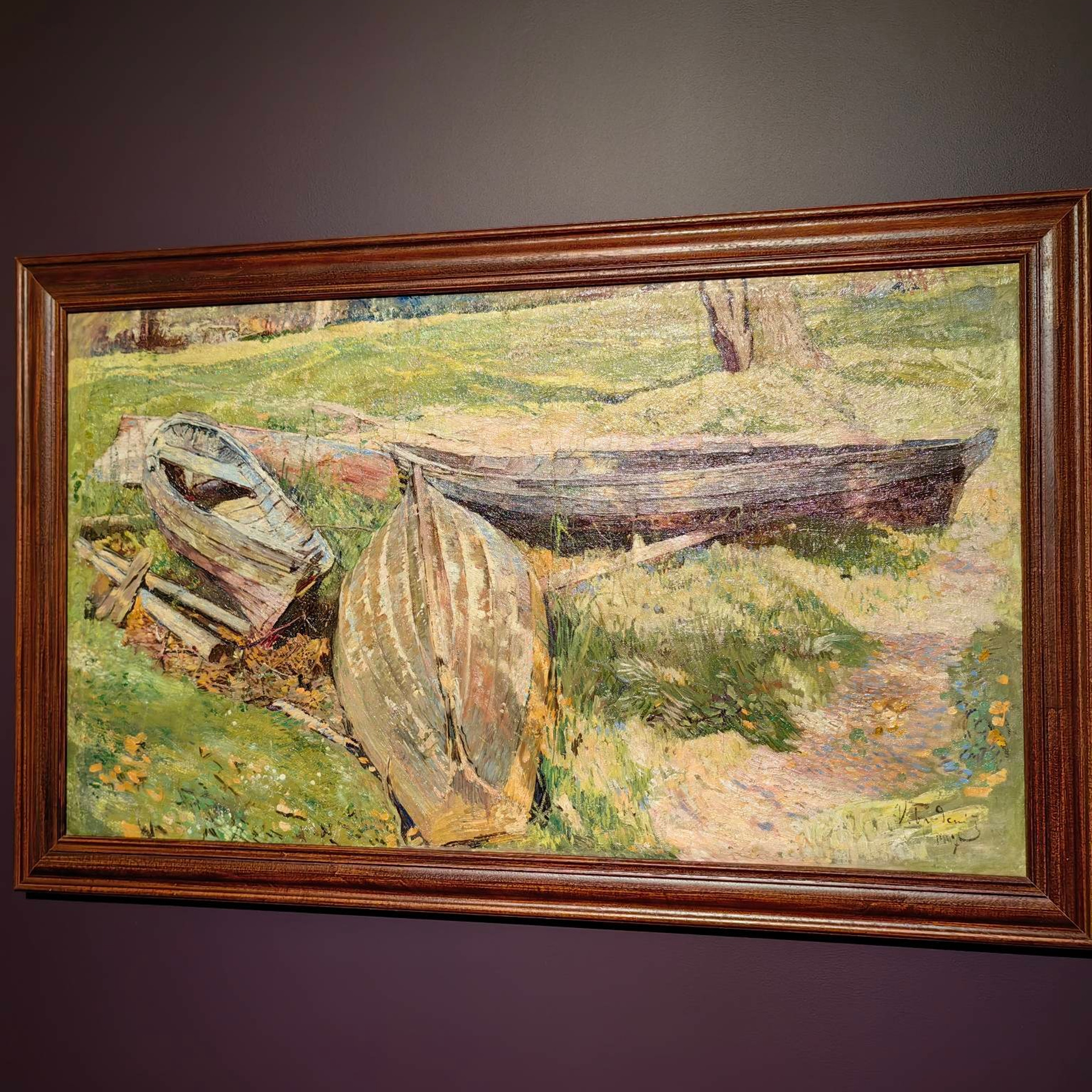Мастерская Репина. Paintings by the artist Sergey Ratchin