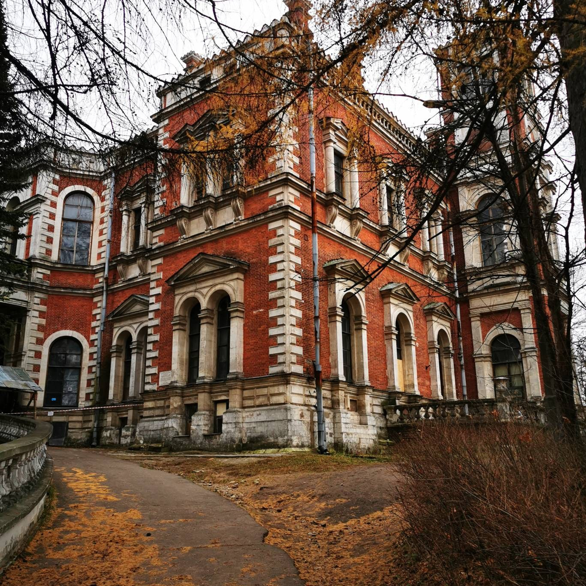 усадьба Быково осенью, записки художника