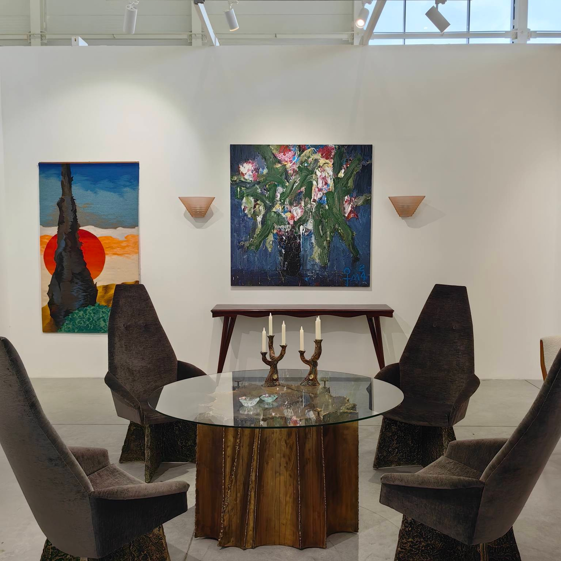 Cosmoscow 2024. Купить картину на холсте для интерьера|художник | дизайнер | архитектор Сергей Ратчин в Москве