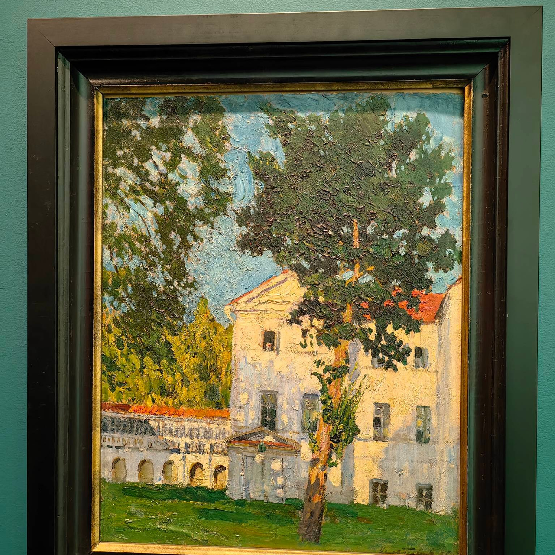 Мастерская Репина. Paintings by the artist Sergey Ratchin