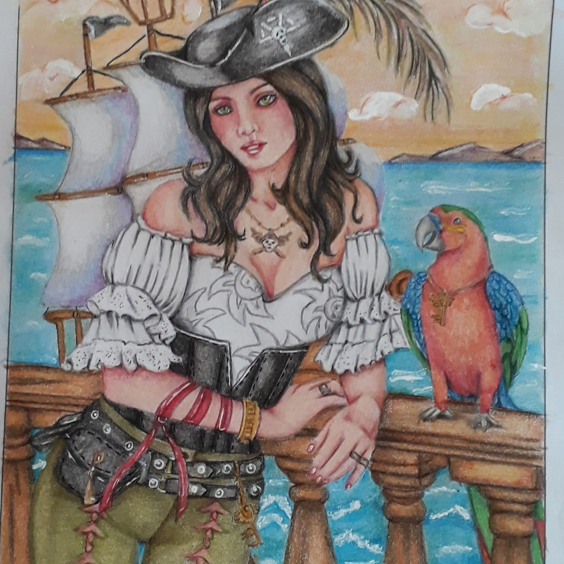 Pirates. Раскраски Алёны Лазаревой