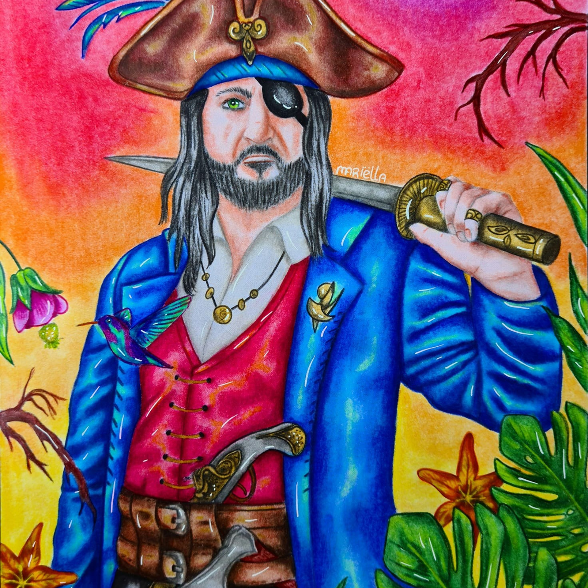 Pirates. Раскраски Алёны Лазаревой