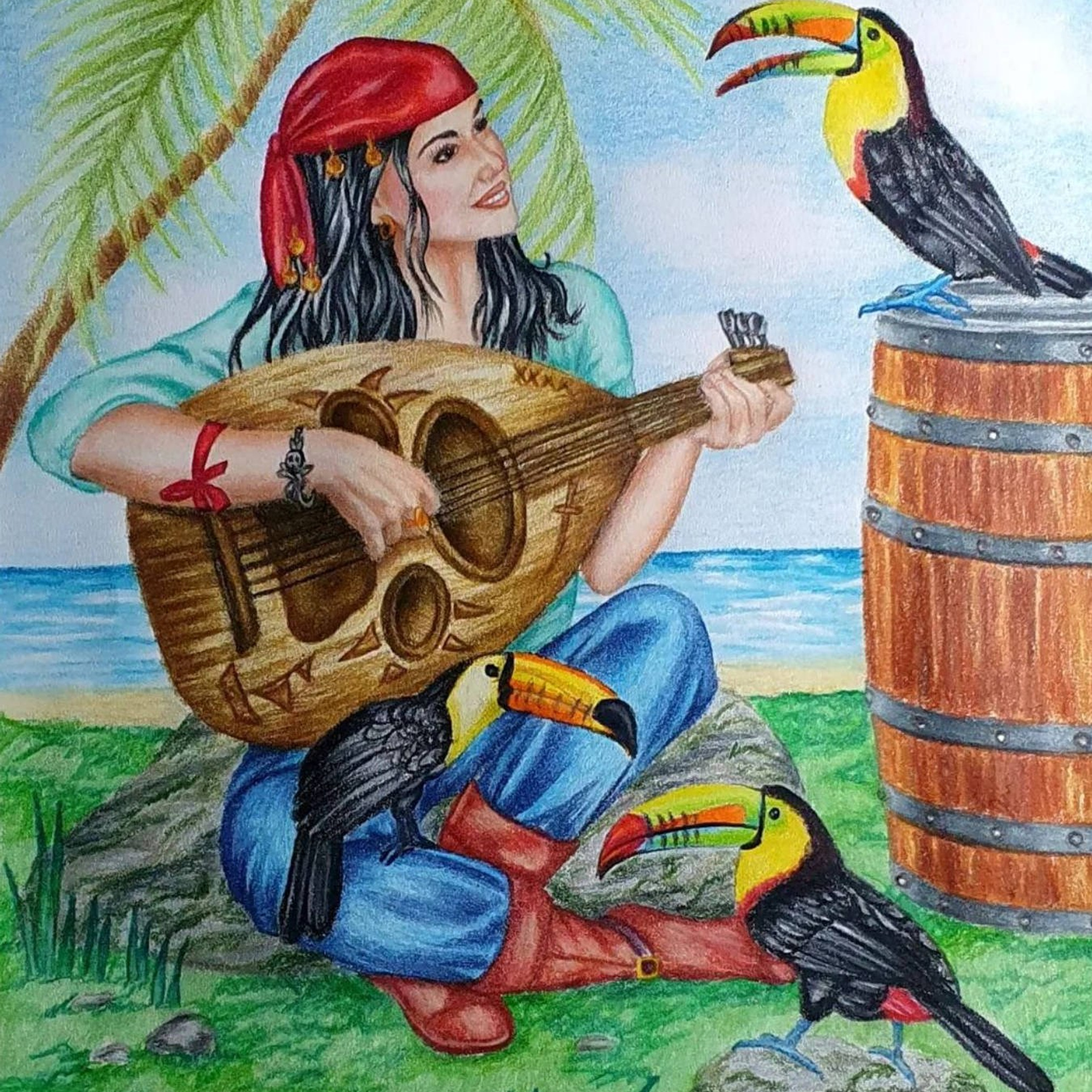 Pirates. Раскраски Алёны Лазаревой